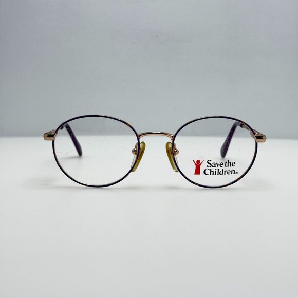 Save The Children Eyeglasses Eye Glasses Frames SCF913 Purple Kids 46-18-120 - Picture 3 of 8